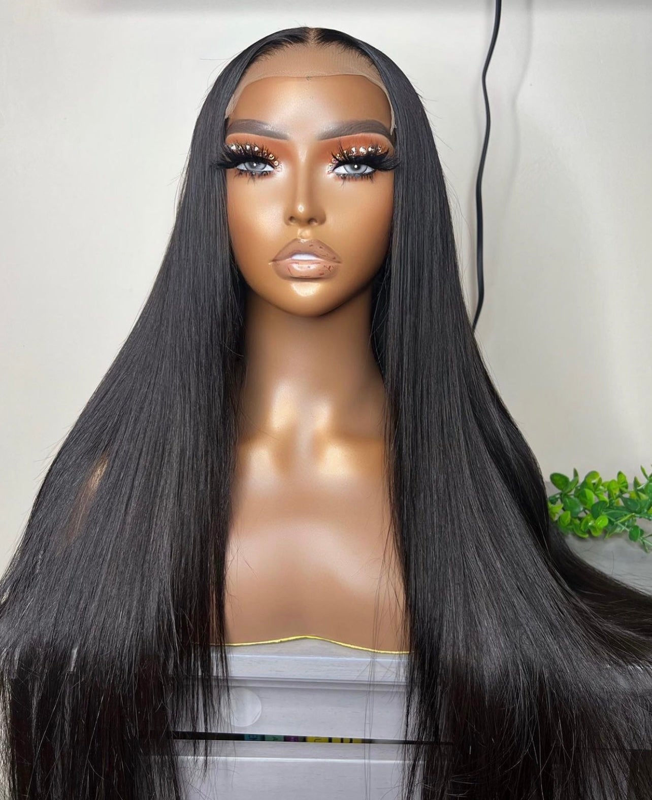 24” Straight Peruvian 5x5 Wig