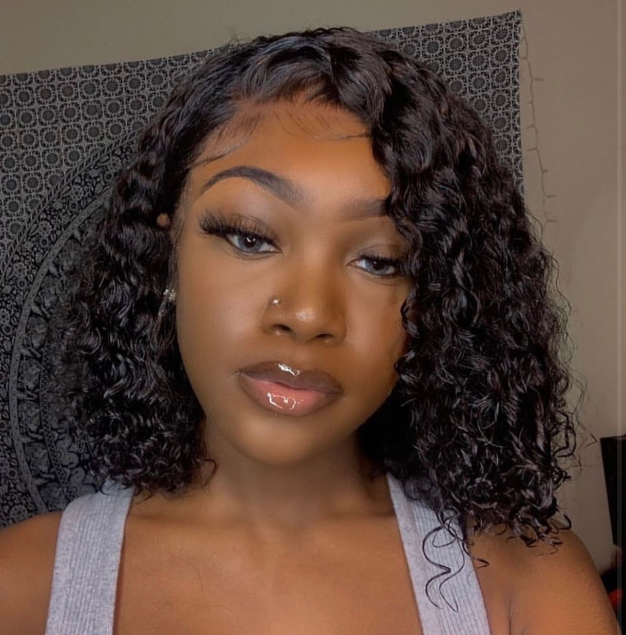 14" deep wave full-frontal Wig