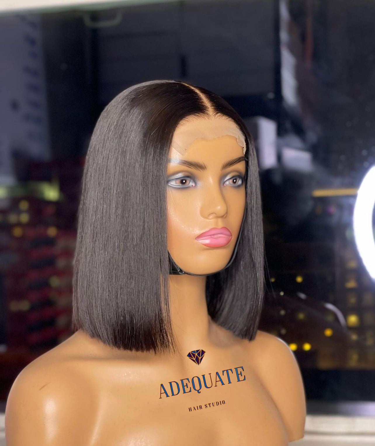 5x5 Straight Peruvian Wig