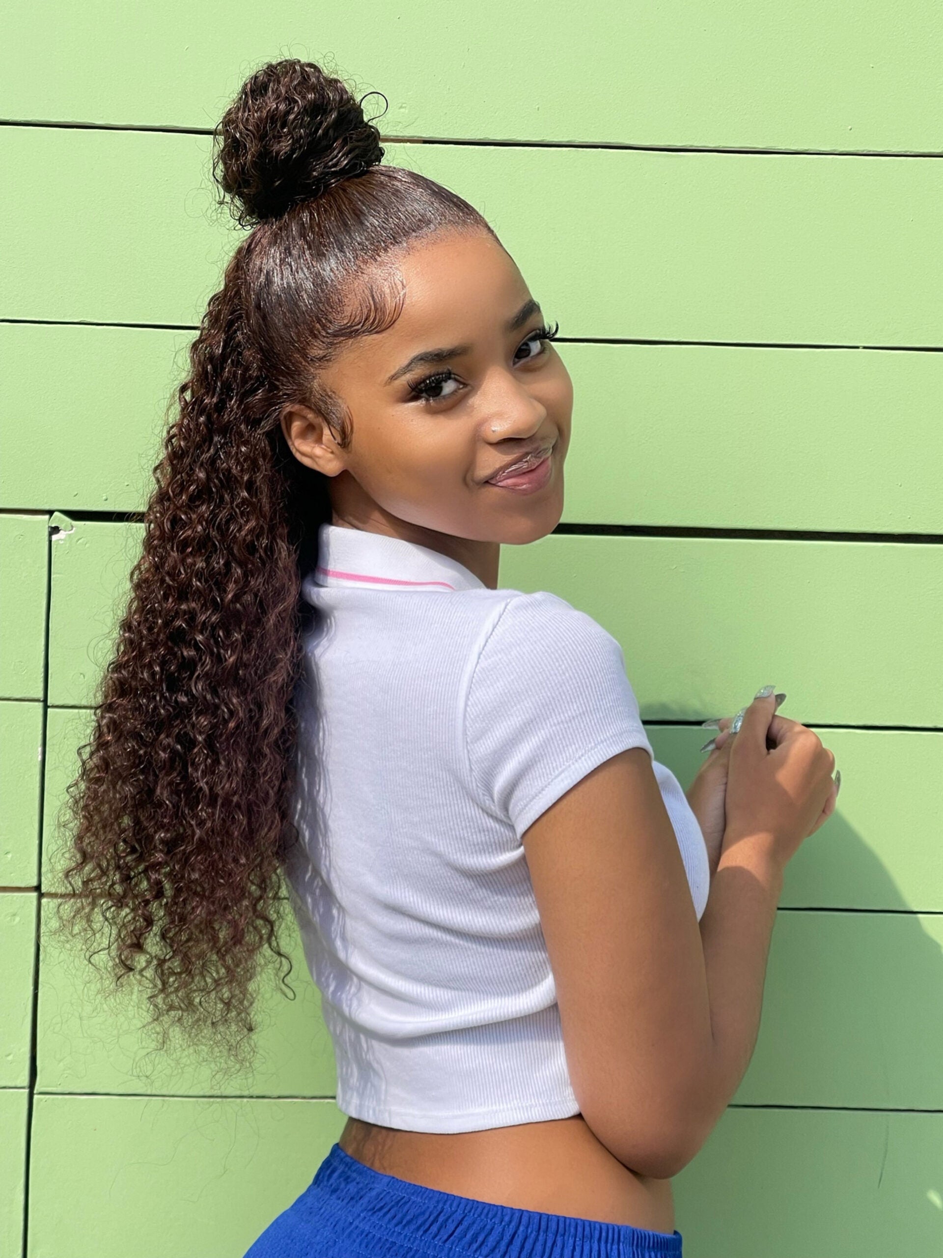 24” Le Chocolat Curly Unit