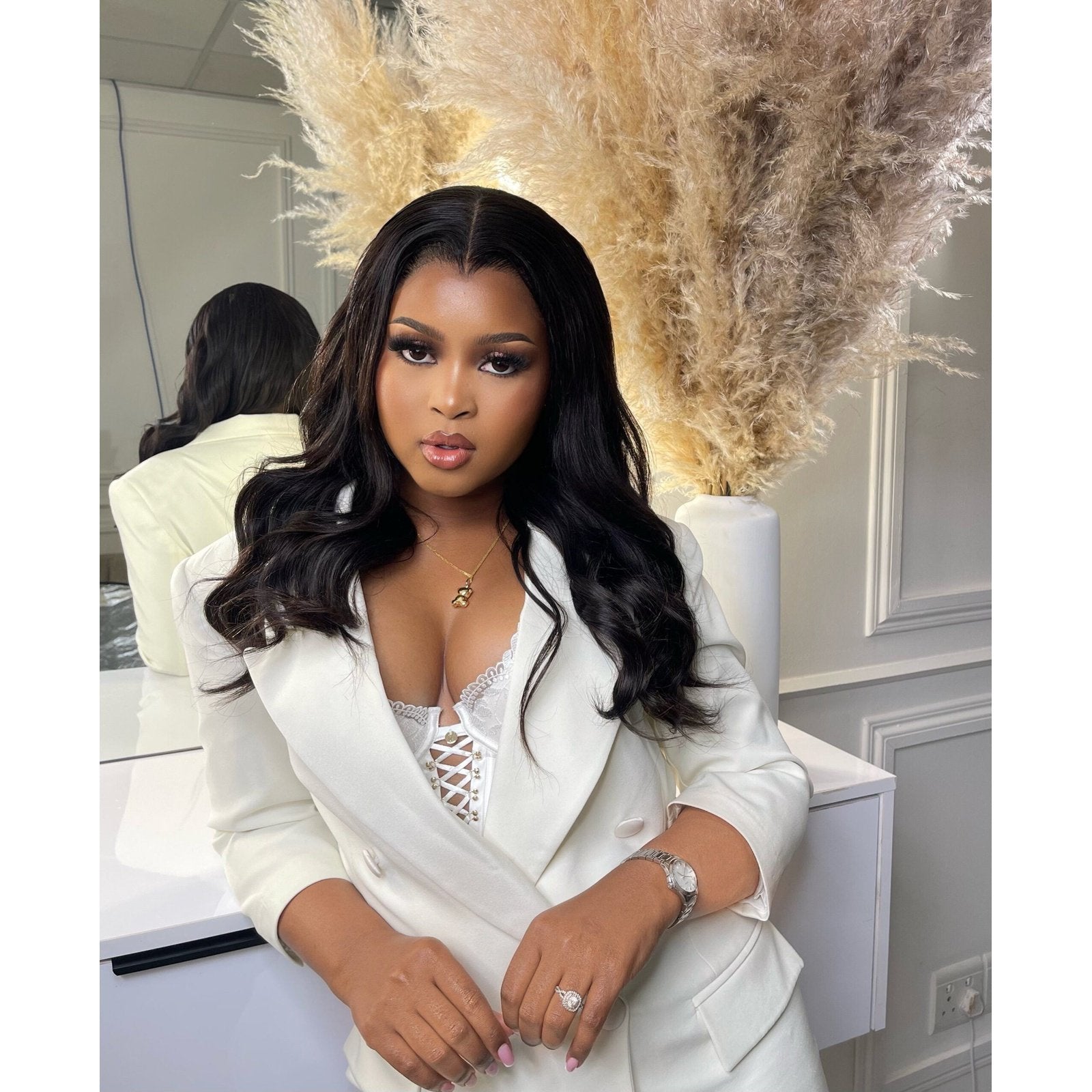 18” Double Drawn Frontal Unit (with HD lace)